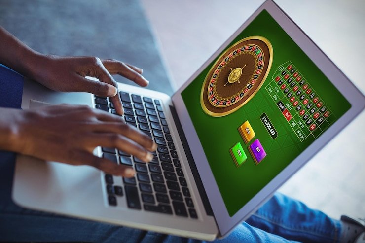Pemain menikmati sesi live casino online dengan dealer profesional dan streaming berkualitas